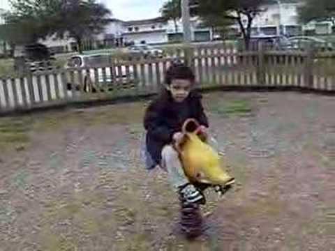 Big boy riding fish - YouTube