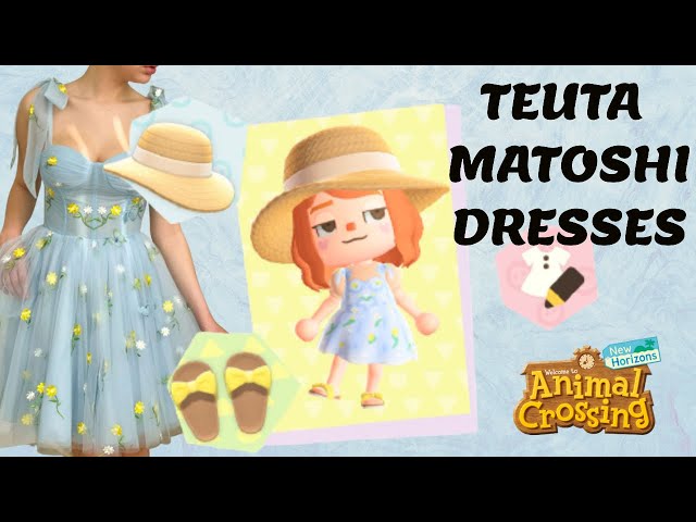 SPRING DRESSES in ACNH! (Garden in the Sky by Teuta Matoshi) - YouTube