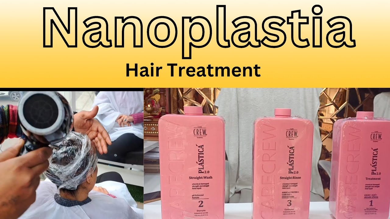 नेनोप्लास्टिया करने का सही तरीका Care Crew Nanoplastia On Bleach Washed Hair|कलर कितना Fade Out हुआ|