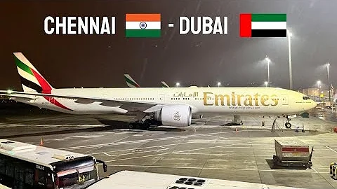 Chennai to Dubai Full | MAA - DXB | Boeing 777-300 | With Commentary