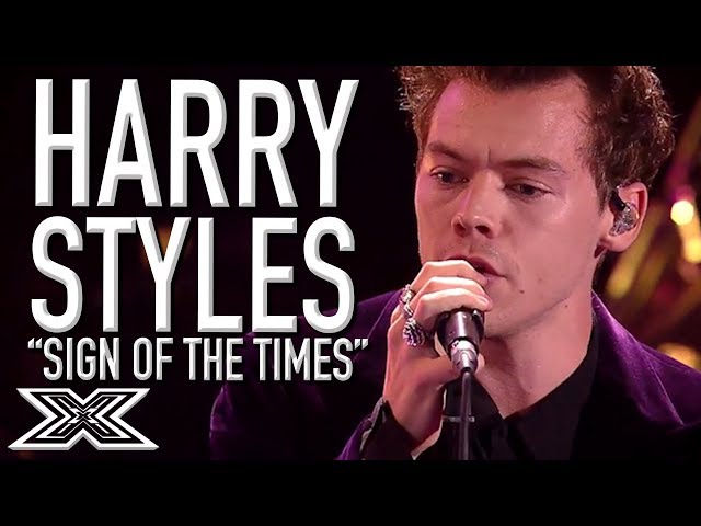HARRY STYLES Performs 'Sign Of The Times' On X Factor 2017! | X Factor Global class=