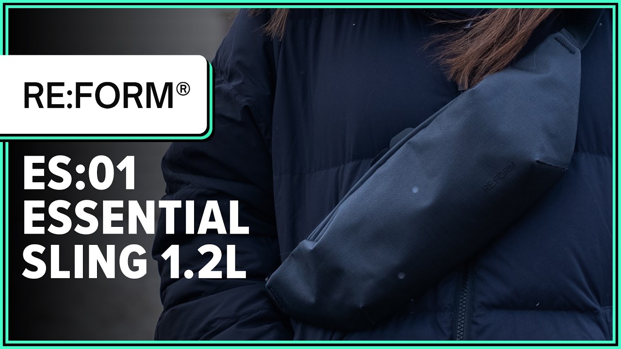 RE:FORM ES:01 Essential Sling 1.2L Review (2 Weeks of Use) - YouTube