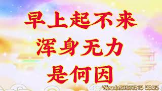 卢台长开示：早上起不来、浑身无力是何因Wenda20200315   53:35