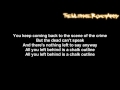 Three Days Grace - Chalk Outline [Lyrics on screen] HD