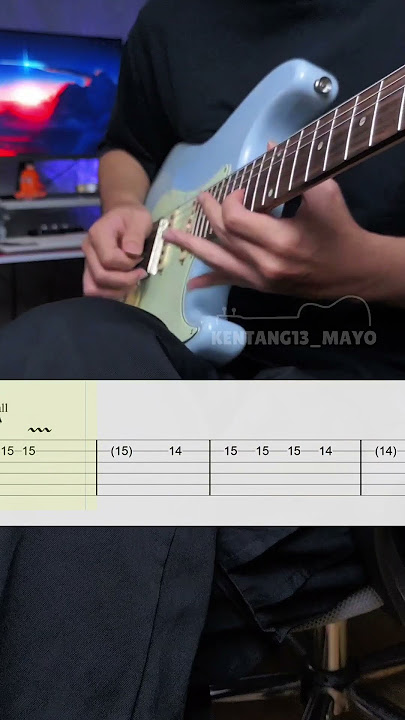 Sudahi Perih ini - D'Masiv (gitar solo tab) #guitartabs #sudahiperihini #guitarcover #guitarsolo