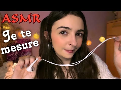 ASMR | Je te MESURE avec tout ce que je trouve
