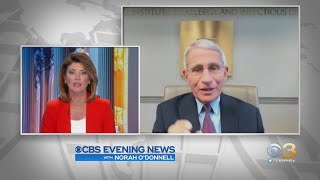 CBS Evening News Anchor Norah O'Donnell Speaks With Dr. Anthony Fauci About Fighting Coronavirus, Wh