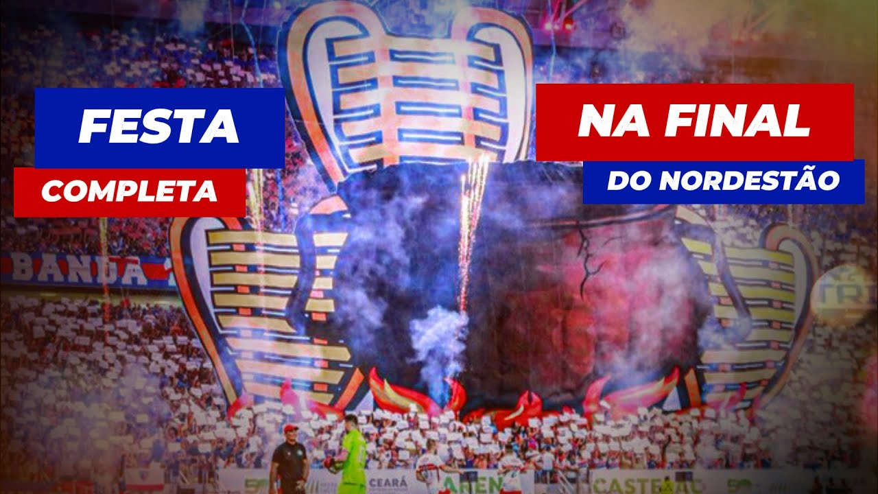 MOSAICO e estreia do BANDEIRÃO na FINAL da COPA DO NORDESTE (Completo)