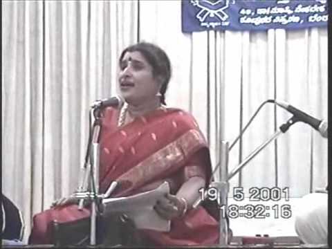 Renowned classical singer with sparkling voice Dr.Nagavalli Nagaraj presented a concert exclusively of Jnanapeetha awardee Masti Venkatesha Iyengar's Kavana Sangraha. Here is one tuned in Mohana set to Chapu tala. Thanks Smt.Jayashri & Sri Ram