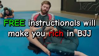 How to get rich in BJJ by giving away free stuff