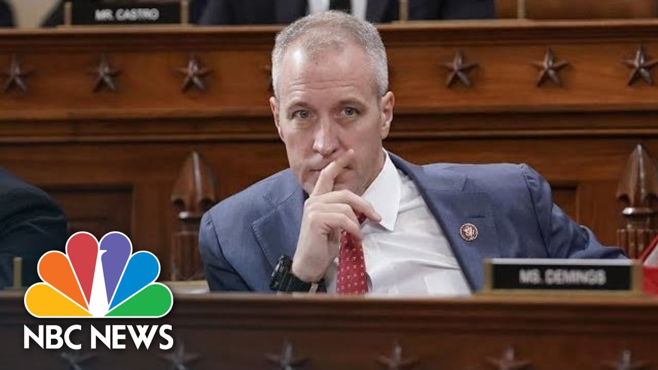 Maloney Slams Sondland After Fiery Exchange On Trump, Biden Investigation | NBC News