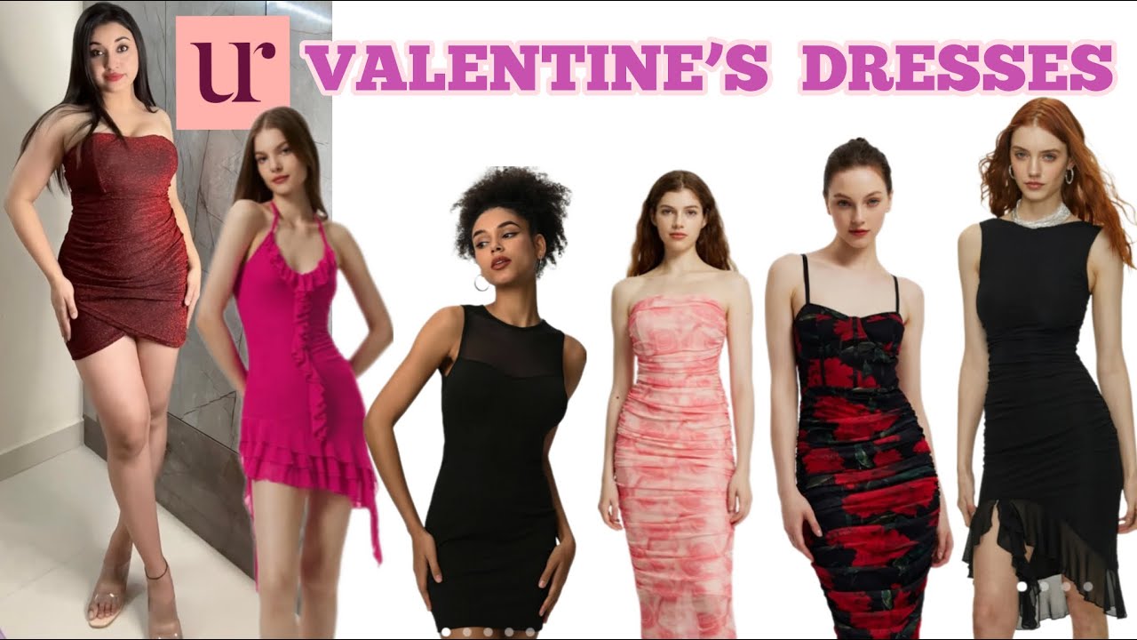 *TRENDY* PARTY DRESSES from URBANIC! 💕VALENTINES edition ️🥰 HUGE