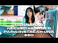Cómo instalar, probar y clonar una SSD + Comparación SSD Hp Fx900/ HDD/ SSD KINGSTON / SSD SATA