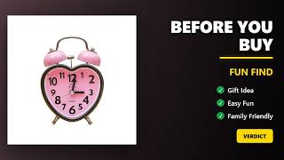 HBJWOV Heart Shape Bell Alarm Clock Review — Bedroom Comfort Test screenshot 3