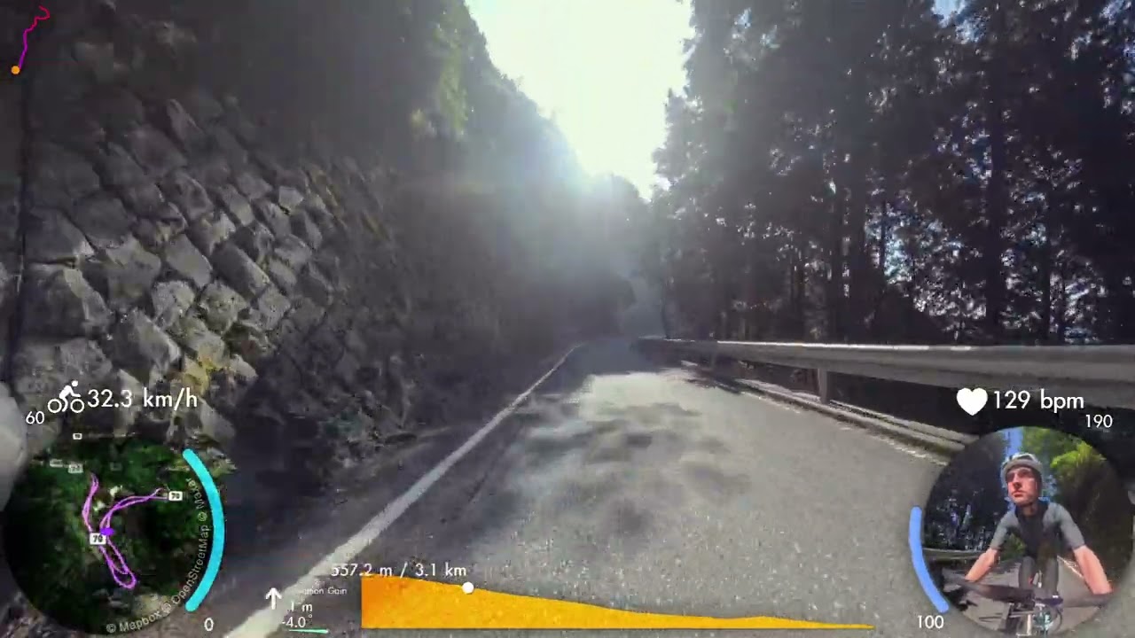 ヤビツ峠下り (Yabitsu descent) 2025-08-18