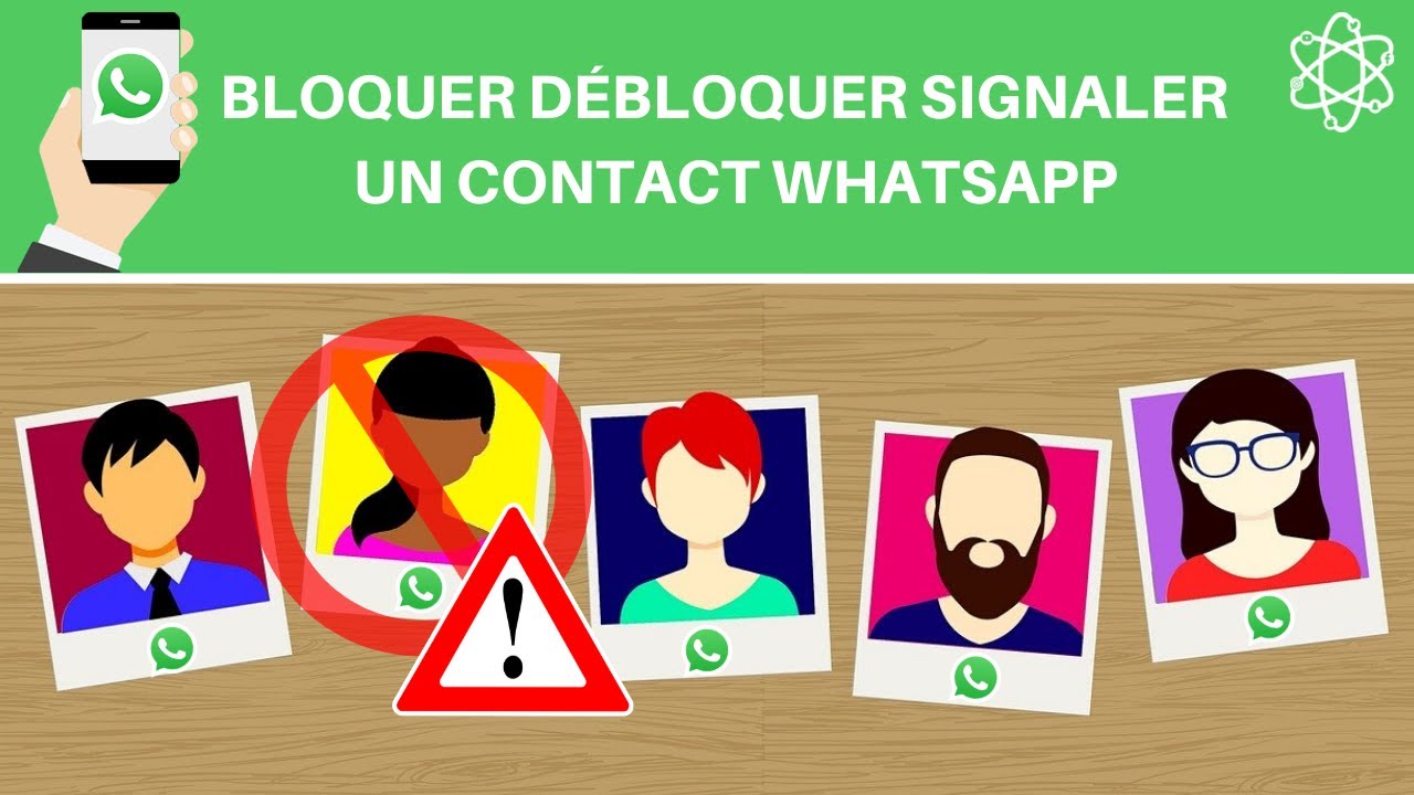 Bloquer Debloque Ou Signaler Un Contact Whatsapp Youtube