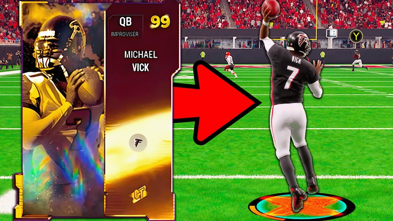 99 OVR Michael Vick Is The Best QB In MUT!