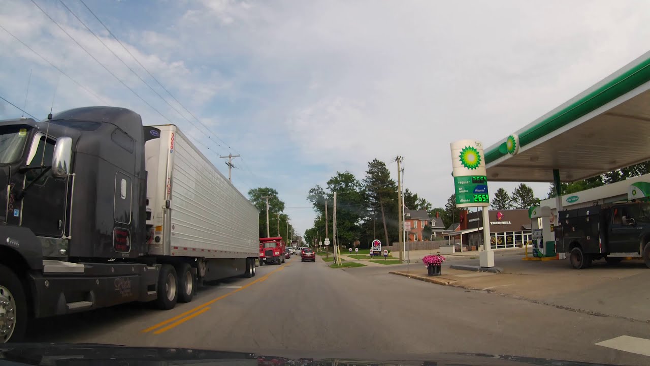 Driving through Oak Harbor, Ohio YouTube