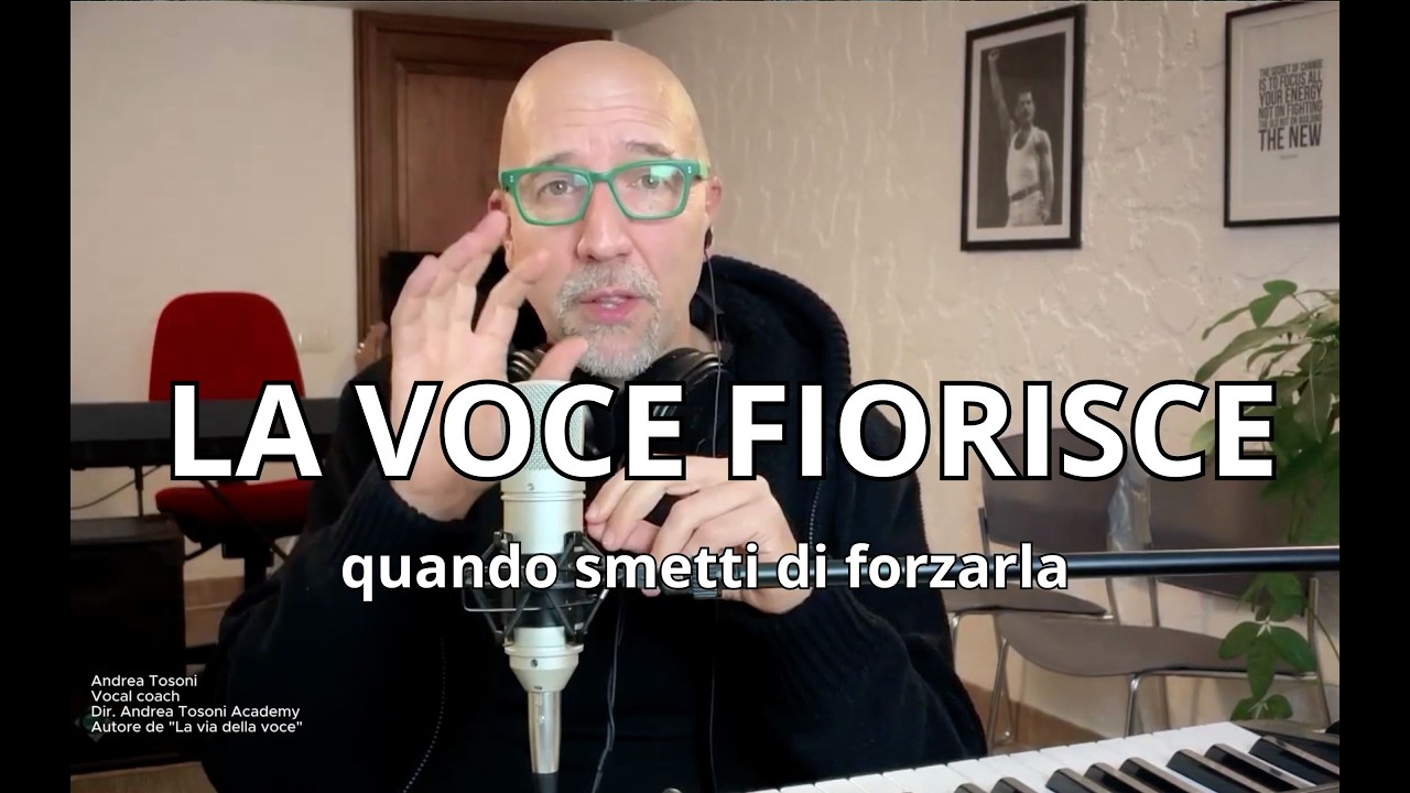 Cantante? Un principio fondamentale per te: 