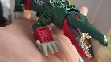 TRANSFORMERS TITANS RETURN DELUXE CLASS SKULLSMASHER AND GRAX. TOY REVIEW