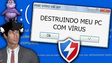 Como faço pra baixar um vírus no computador?