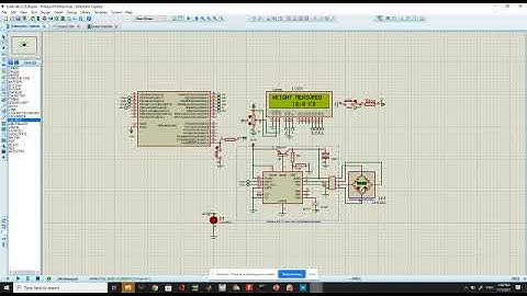 IDP : Simulation Load cell with LCD display