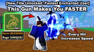 This Gun Made Me The FASTEST PVP'er In The Game... Roblox Blox Fruits