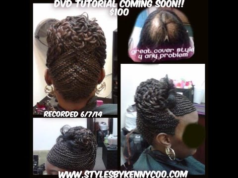 Natural or Relaxed HairstyleSwoop Close Cornrows 2 