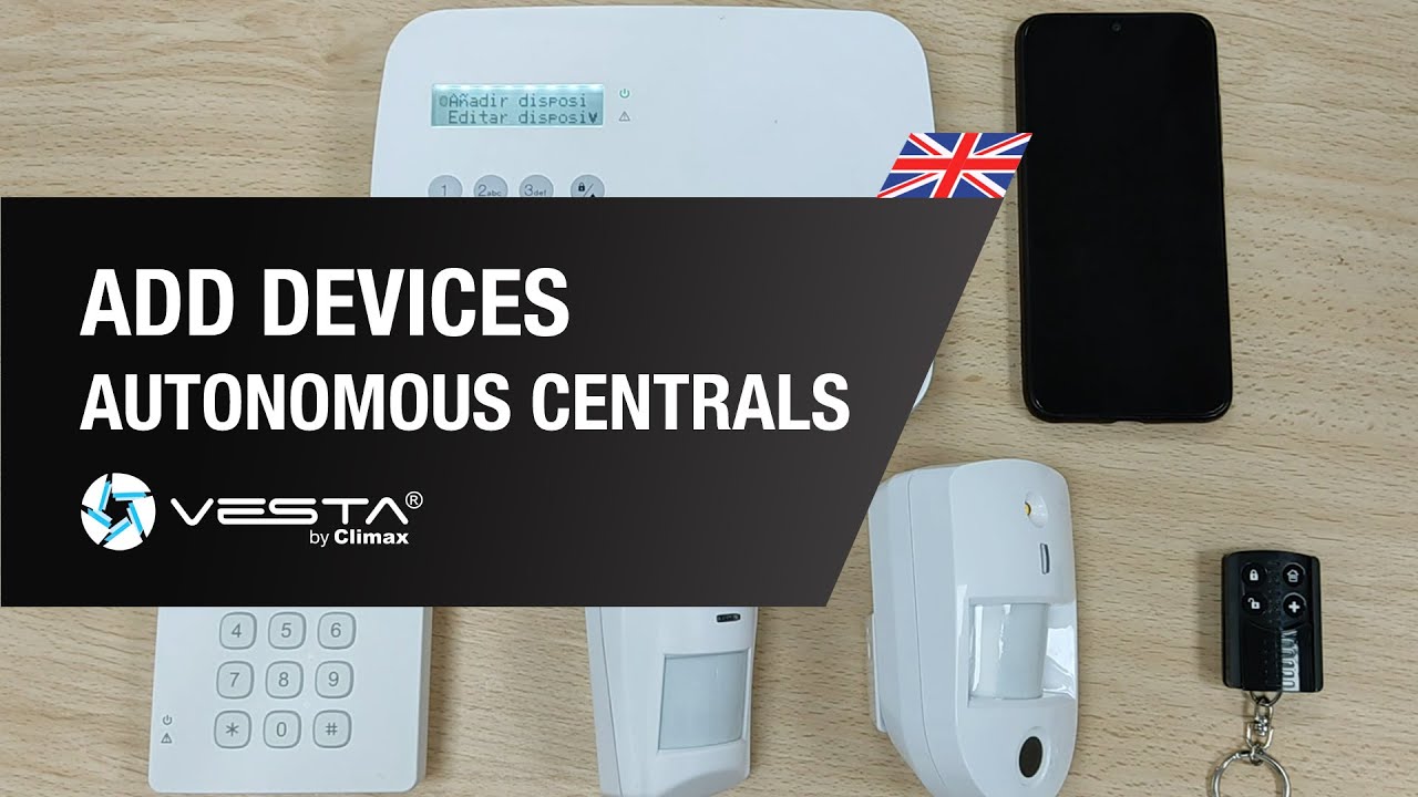 How to ADD DEVICES in the VESTA by Climax Autonomous CENTRALS | By Demes