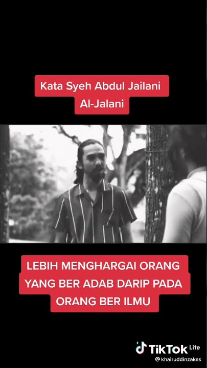 lebih menghargai orang yg beradab dari pada yg berilmu