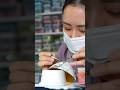Impossibly Thin Japanese Artisan Crafts 0.075mm Silver Sake Cups＃ASMR