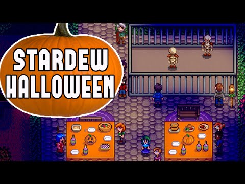 Video: Stardew Valley Spirit -yö, Mukaan Lukien Haunted Maze Ja Golden Pumpkin, Selitti