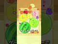 ダブルスイカチャレンジ!!【スイカゲーム】#shorts