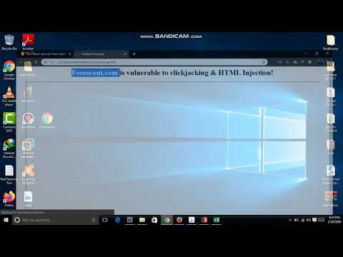 Clickjacking  And  HTML Injection POC