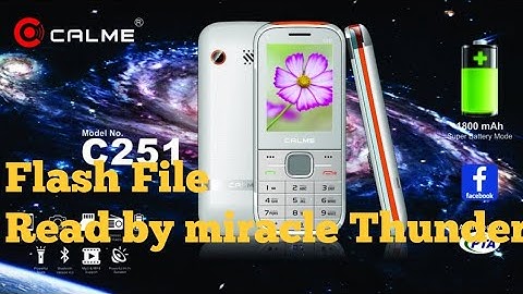 calme C251 Flash File