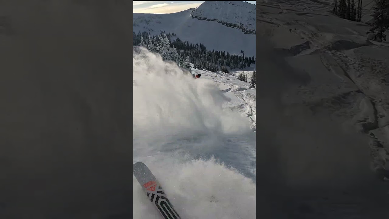 INCREDIBLE POWDER SKIING IN LIGHT DENSITY SNOW! 