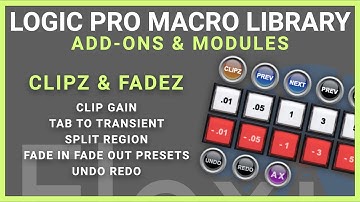 Clipz & Fadez   Clip Gain for Logic Pro