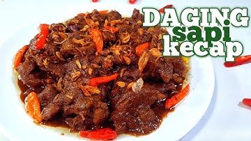 DIJAMIN KETAGIHAN !!!  BUMBUNYA MERESAP DAGINGNYA EMPUK BANGET  - RESEP DAGING SAPI KECAP