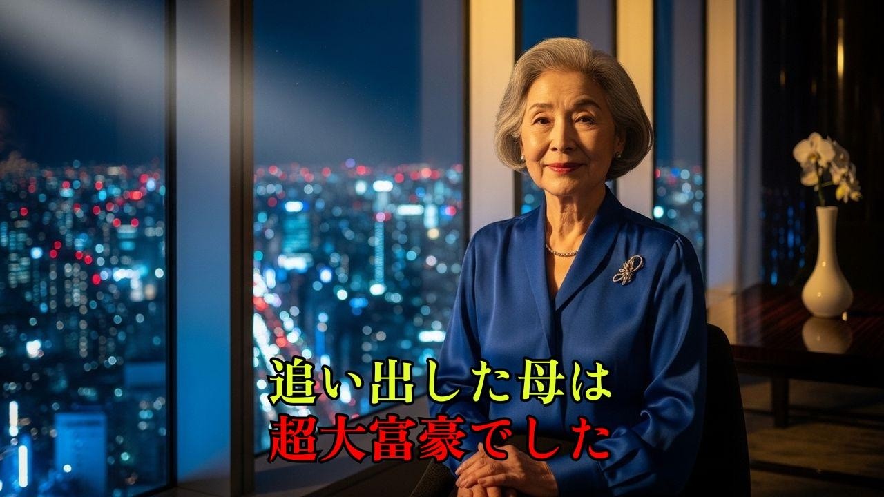 「この家は俺の物」と母を捨てた息子夫婦。タワマンへ移る母の正体に絶望…