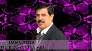 DAN CIOTOI - NU E DOAR VINA MEA