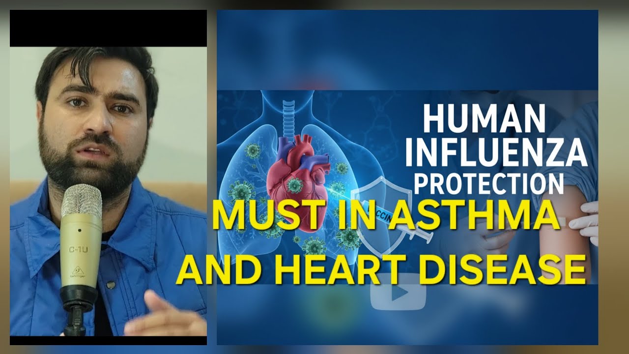 Flu Vaccine Asthma , COPD Aur Dil Ke mareez Lazmi Lagain