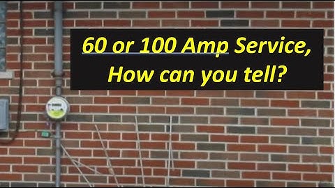 Unveiling the Mystery: Is your house equipped with 60-amp or 100-amp service?