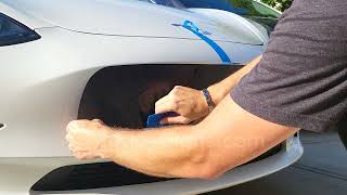 Tesla Grille Installation for Model 3 or Model Y - Model S style with outline