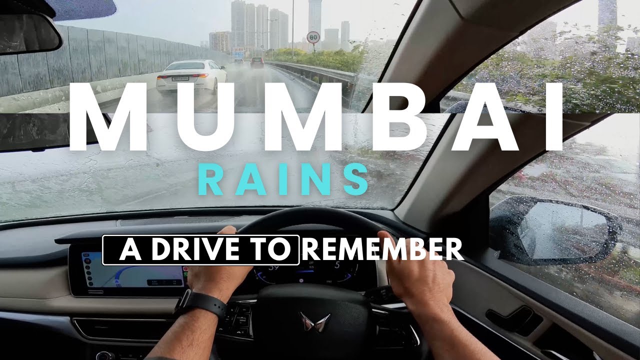 Driving My XUV700 In The Mumbai Rains For the First Time || XUV 700 Driving POV