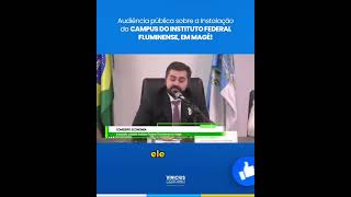 Insuto Federal Fluminense Em Magé Vai Beneficiar Toda Região