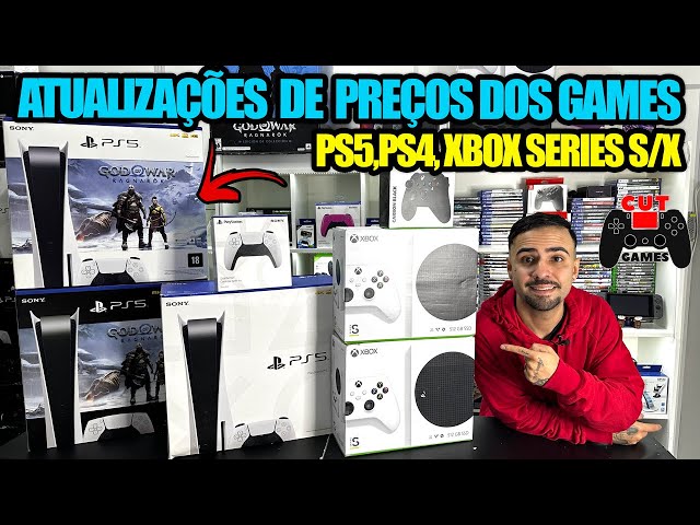 PS5, XBOX SERIES S/X, PS4 - ATUALIZAÇÃO DE PREÇOS DOS GAMES de MARÇO 2023 -  REI GAMES SANTA EFIGÊNIA 