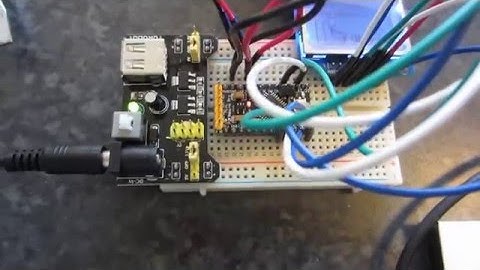 Nokia5110 LCD with Arduino Review and Example Sketch