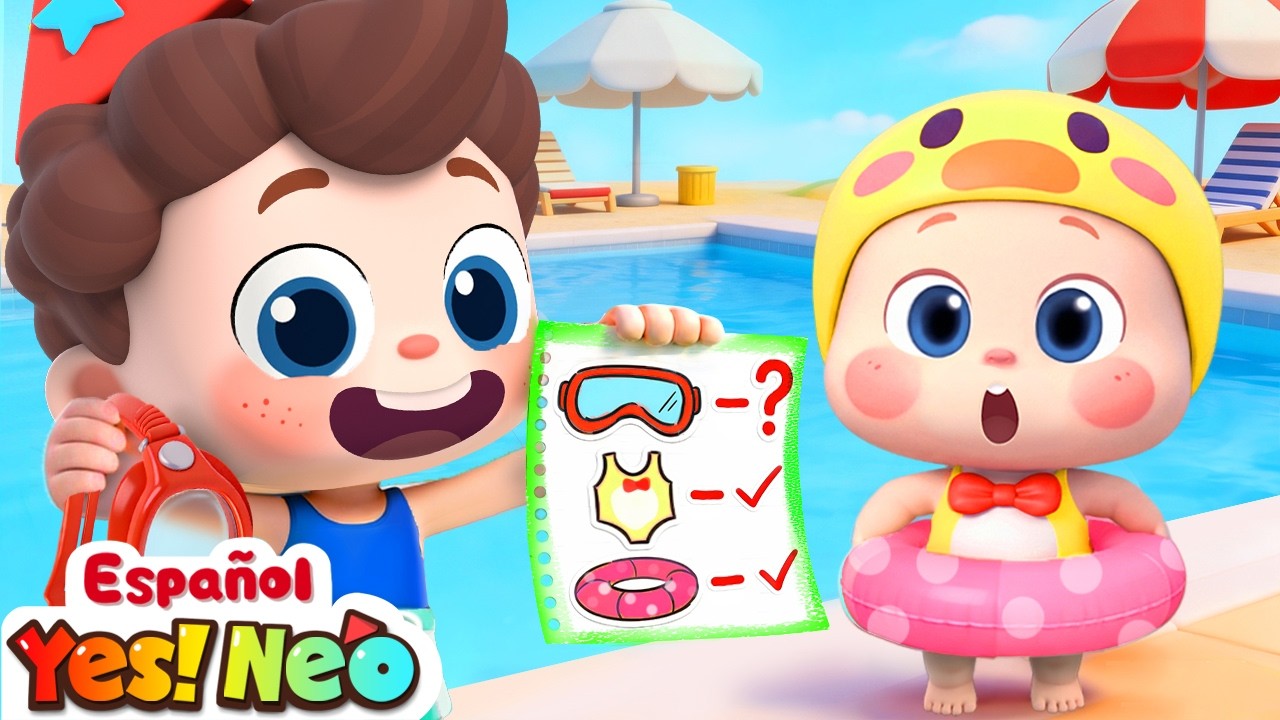 Reglas de Seguridad en la Piscina | Yes! Neo | Canciones Infantiles | BabyBus en Español