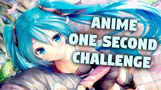 GUESS THE ANIME OPENING QUIZ | 1 SEC CHALLENGE | 64 OPENINGS