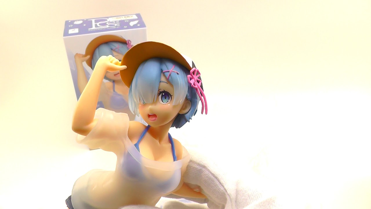 質屋1円スタート Re ゼロから始める異世界生活 プレシャスフィギュア レム Tシャツ水着 Ver タイトー 未使用品 開封済み 美品 程度s Youtube